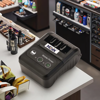 Printer Mini Portabel 58mm Pos Usb Nirkabel, Printer Thermal untuk Android
