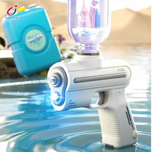 Pistola ad Acqua Automatica Chengji, Gioco di Tiro ad Alta Velocità, Pistola a Lungo Raggio, 2 Colori, Pistola ad Acqua Elettrica Automatica a Batteria - Product Image 4