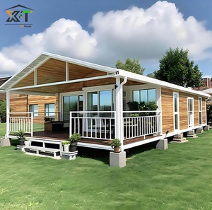 Casa Container Pieghevole di Lusso Moderna con Struttura in Acciaio, Portatile, 40 Piedi, 3 Camere da Letto, Espandibile - Product Image 3