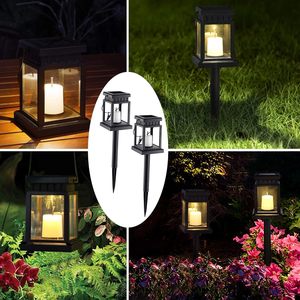 Lanterne Solaire <span class=keywords><strong>LED</strong></span> Suspendue CXS Effet <span class=keywords><strong>Bougie</strong></span> pour Extérieur – Piquets Lumineux pour Jardin, Patio, Allée – Blanc Chaud Certifié CE RoHS Garantie 1 An - Product Image 1