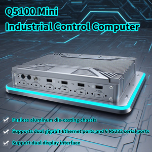 Mini ordenador de escritorio ultrapequeño J6412 Intel Celeron <span class=keywords><strong>CPU</strong></span> sistema de refrigeración sin ventilador interfaz RS232 RJ45 LAN nuevo DDR4 SSD Linux - Product Image 4