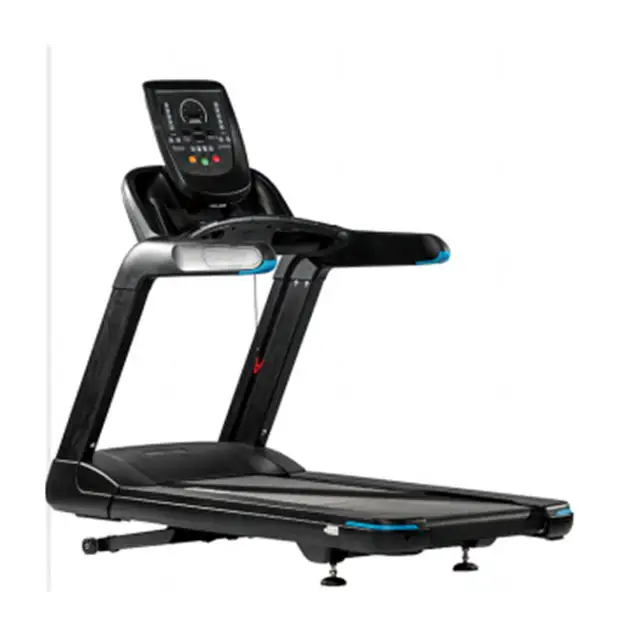 Deren Treadmill Led, mesin Treadmill kelas atas komeriacl layar Led dapat dilipat kekuatan latihan Treadmill listrik