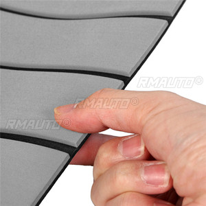 Self-Adhesive Foam Teak Decking <b>EVA</b> Foam Marine Flooring Faux Boat Decking Sheet Accessories Marine 600x2400x5mm - Product Image 4