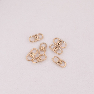 Hebilla Giratoria Metálica en Forma de Ocho, Bañada en Oro Blanco KKC, Accesorios DIY para Bolsos, Práctico Anillo Conector para Llavero - Product Image 5