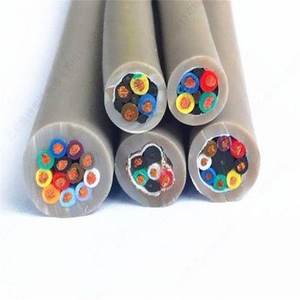 PVC Encalhado 18AWG 300V Cabo de Alimentação AC 2/3/4/5/<span class=keywords><strong>6</strong></span> Core Cobre Fios Elétricos 22AWG a 28AWG Tipo Nu para Uso Subterrâneo - Product Image 6