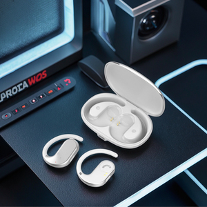 Auriculares Inalámbricos para Juegos con Gancho para la Oreja, Pantalla LED JL, Cancelación Activa de Ruido (ANC), Resistentes al Agua IPX7 5.3, Sonido de Alta Fidelidad, Táctiles - Product Image 2
