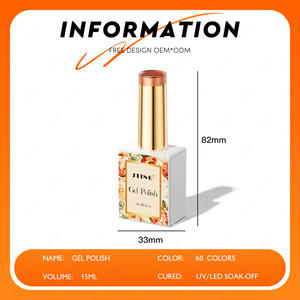 JTING Neuheit 60 Farben Herbst Gel-Nagellack Kollektion Set Box OEM ODM Nagelstudio-Bedarf Kreieren Sie Ihre Eigene Nagellack-Marke - Product Image 2