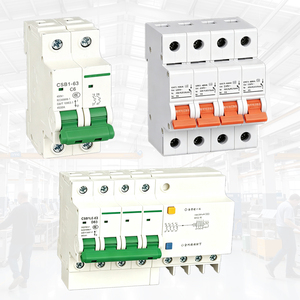 Disjoncteur différentiel RCBO/MCB 400V AC 63A 4 pôles 4,5kA IP20 - Product Image 4