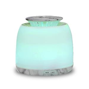 เครื่องพ่นไอน้ำอโรม่าอัลตร้าโซนิค,น้ำมันอโรม่าพร้อมเครื่องเล่นเพลงเครื่องพ่นละอองไฟฟ้า300มล. สำหรับห้องนอนกระจายแสง <span class=keywords><strong>LED</strong></span> - Product Image 4