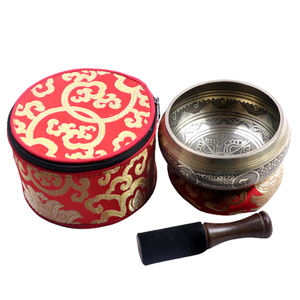 เนปาลทําชามร้องเพลงทิเบต - เหมาะสําหรับการทําสมาธิ บําบัดจักระ คําอธิษฐาน จิตใจ - ชามร้องเพลงบําบัดทิเบต - Product Image 6