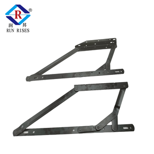 RUNRISES <span class=keywords><strong>Charnière</strong></span> de canapé-<span class=keywords><strong>lit</strong></span> en acier durable à extension lisse avec support d'armoire renforcé Quincaillerie fonctionnelle - Product Image 3