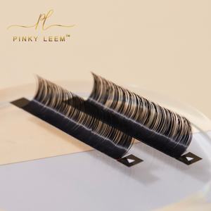 Extensions de cils Pinky Leem en gros, volume russe 0,05 mm, cils en soie 0,03 0,07, éventails faciles à faire pousser - Product Image 4