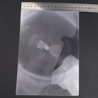 Feuille grossissante Taille 245x170mm Lentille de Fresnel en PVC pleine page Loupe de lecture en plastique