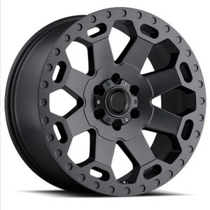 Juxin Ruida Heavy-Duty 17 18 20 pouces noir brillant 4x4 jantes de camion 1 pièce coulée en alliage d'aluminium pour 40mm 35mm 100mm - Product Image 4