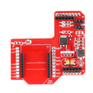 Module de transmission de données sans fil XBee <span class=keywords><strong>Zigbee</strong></span>, carte d'extension SUNLEPHANT UNO R3, carte de développement - Product Image 2