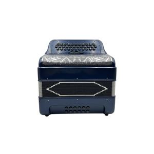 SEASOUND profissional 34 botões 12-Bass 3-Register acordeão azul profundo com Silver Grill JB3412C OEM instrumento musical - Product Image 1