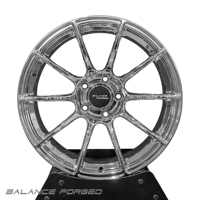 BALANCE Geschmiedete Custom SM10RE Style PKW-Felgen für Porsche BMW Corvette Camaro Mustang GT-R 350Z 370Z VW Golf Alufelgen