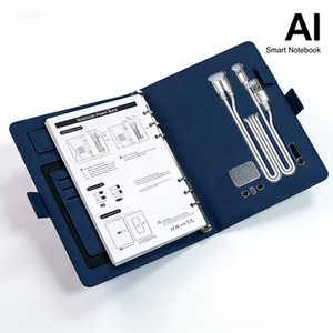 Carnet intelligent synchronisé pour étudiants avec enregistrement vocal et résumé IA, réutilisable et effaçable - Product Image 6