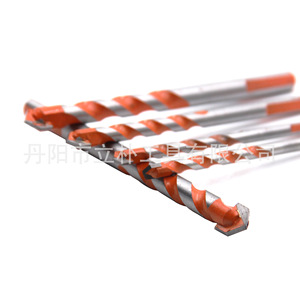 Forets à maçonnerie spirale 4 5 6 8 10 12 mm, refroidissement à sec, finition brillante, tige ronde, ensemble pour perçage de carrelage mural - Product Image 3