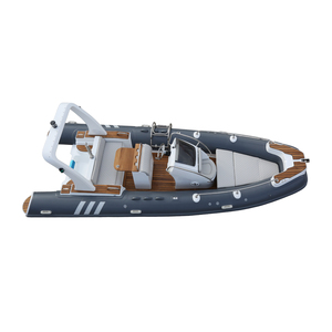 Bán Hot siêu 580 sườn đôi sâu V hull sợi thủy tinh thể thao Inflatable thuyền đánh cá với chứng nhận CE - Product Image 3