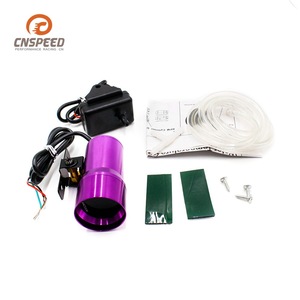 CNSPEED เกจวัดสุญญากาศ 37 มม. จอแสดงผล LED การปรับเปลี่ยนยานยนต์แบบสากล เคสสีม่วง - Product Image 5
