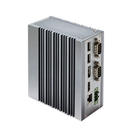 Mini boîtier industriel sans ventilateur à faible puissance Intel Atom J4205 J3455 CPU 1DP 1HDMI 3LAN 4COM 4USB DC12 ~ 32V Windows10 Linux Stock 1