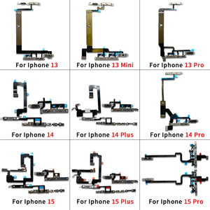 Piezas <span class=keywords><strong>de</strong></span> reparación flexibles <span class=keywords><strong>de</strong></span> potencia <span class=keywords><strong>de</strong></span> volumen <span class=keywords><strong>de</strong></span> teléfono móvil <span class=keywords><strong>de</strong></span> alta calidad para <span class=keywords><strong>iPhone</strong></span> 11 <span class=keywords><strong>12</strong></span> Pro 14 Plus interruptor <span class=keywords><strong>de</strong></span> encendido y <span class=keywords><strong>apagado</strong></span> botón <span class=keywords><strong>de</strong></span> volumen Flex - Product Image 2