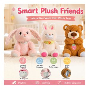 OEM Peluche Ours Intelligent IA, Jouet Doux Interactif avec Chat Vocal et Contes, pour Enfants, Vente en Gros et Distribution - Product Image 2