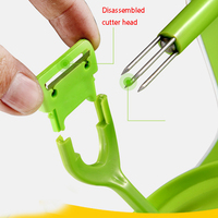 Plastic Fruit Potato Apple Hand Dunschiller Machine Keuken Fruit Dunschiller Apple Rvs Dunschiller