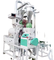 Machine à moudre le maïs entièrement automatique, ligne de production de farine de maïs, équipement de mouture de farine au meilleur prix