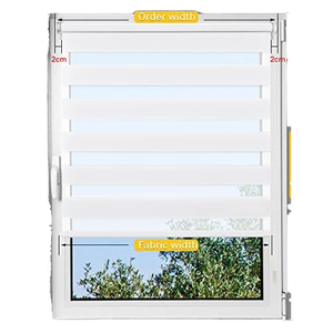 Persianas Zebra, persianas enrollables verticales eléctricas <span class=keywords><strong>de</strong></span> alta calidad, Material <span class=keywords><strong>de</strong></span> tela, instalación integrada, <span class=keywords><strong>ventanas</strong></span> francesas, uso <span class=keywords><strong>de</strong></span> habitación opaca - Product Image 6