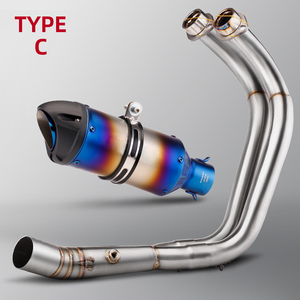 Sistema Completo de Escape de Carreras CR-T para Motocicleta con Silenciador de 51mm para YAMAHA MT <span class=keywords><strong>07</strong></span> <span class=keywords><strong>FZ</strong></span> <span class=keywords><strong>07</strong></span> MT07 FZ07 <span class=keywords><strong>2014</strong></span> - 2024 - Product Image 6