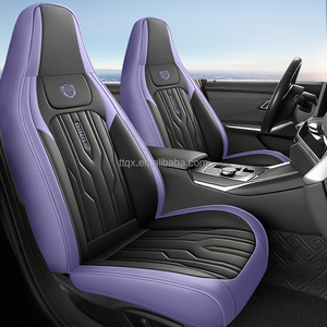 Housses de siège de <span class=keywords><strong>voiture</strong></span> en cuir Nappa, décoration intérieure de <span class=keywords><strong>voiture</strong></span>, adaptées aux Hyundai Elantra Tucson Santa Fe Kona Sonata Venue Ioniq - Product Image 1