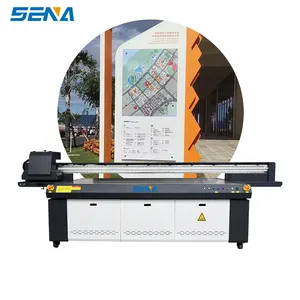 High-Performance 2513 6-color Automatic Industrial for Glass Wood Metal PVC Acrylic Industry UV Flatbed Printing Machine