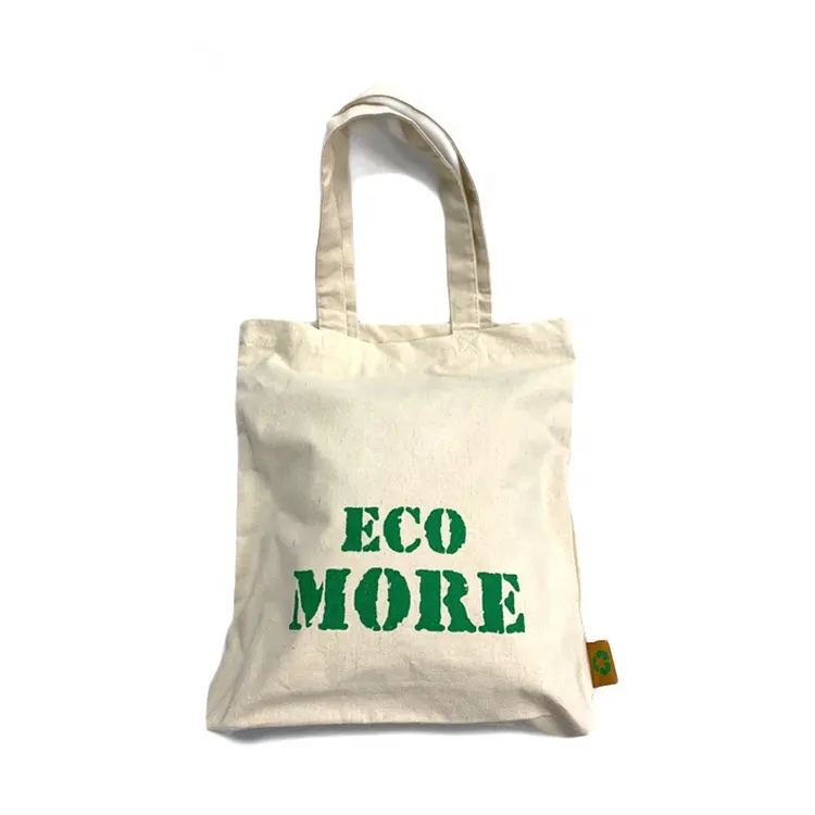 Goedkope Promotionele Grs Gecertificeerd Custom Eco Vriendelijke Producten Duurzame Biologische Katoen Tote Boodschappentassen
