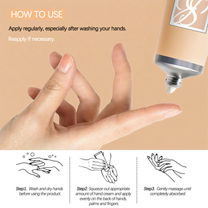 Crème et lotion pour les mains à l'amande douce, réparation personnalisée de la barrière cutanée, protection longue durée, réduit les rides - Product Image 3