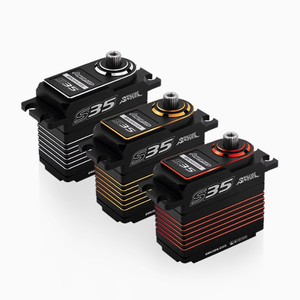 Voiture RC Power HD Storm S35 de compétition, servo numérique brushless tout métal, véhicule tout-terrain à grandes roues et aile fixe - Product Image 1