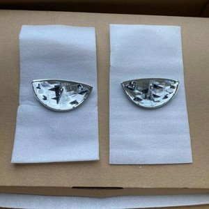 Adecuado para BMW MINI R55 R56 R57 R58 R59 R60, tapas de pulverización galvanizadas para limpieza de faros (lados izquierdo y derecho) - Product Image 1