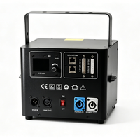 Projecteur laser d'animation RGB ILDA 10W contrôlé par application, faisceau laser 25 kHz pour cérémonie de mariage, éclairage laser de scène