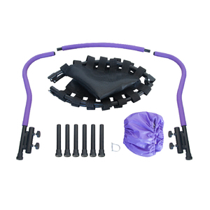 Trampolín Individual Económico <span class=keywords><strong>para</strong></span> Niños Pequeños, Cubierta Protectora Interior de Malla <span class=keywords><strong>Elástica</strong></span>, Mini Trampolín Plegable <span class=keywords><strong>para</strong></span> Bebés y Niños - Product Image 2