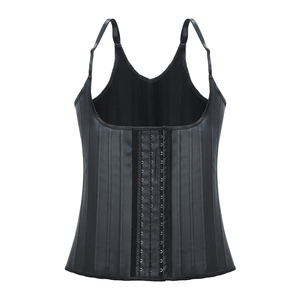Vendita calda Plus Size Fajas Colombians Tummy Control corsetto Latex con 25 Steel Bone Waist Trainer Vest - Product Image 6