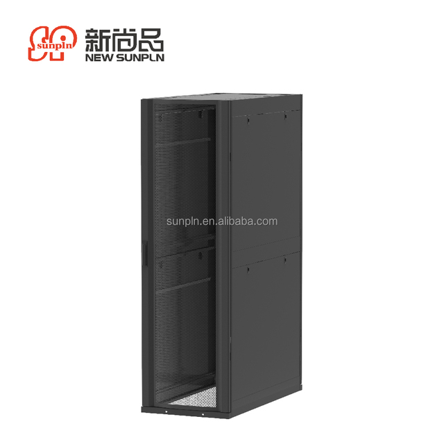 37U 42U Server Rack 19 Inch Floor Standing Network Cabinet Glass Door Ventilated Data Center Server Cabinet