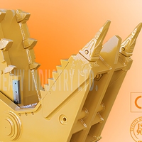 Kit de joints pour dents de ponceuse hydraulique Demerac, pour démolition, coupe de barres de ferraille, cisaillement par dynamitage, excavatrice