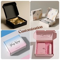 Boîte cadeau en carton de style dossier, écologique et recyclable, avec sacs en papier pour cadres photo et emballages cadeaux