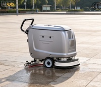 Mesin Scrubber Dryer ST-X40 untuk Koridor Rumah Sakit, Pembersihan Lantai Keras Profesional CE