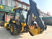 XCMG resmi XC870K digunakan traktor kompak penggali Backhoe 2.5ton tangan kedua pemuat Backhoe untuk dijual