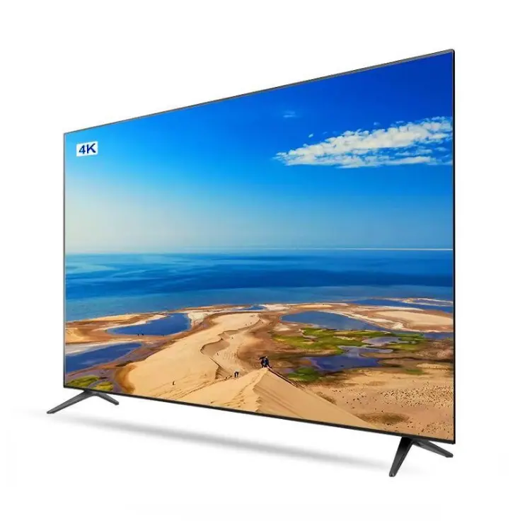 Tv de tela plana 4k android smart tv uk 40 polegadas, televisão led de ecrã plano 70 50 polegadas
