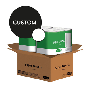 Rouleau de <span class=keywords><strong>papier</strong></span> de cuisine jetable multi-usages épais écologique 2 plis <span class=keywords><strong>prix</strong></span> de gros essuie-tout de cuisine - Product Image 2