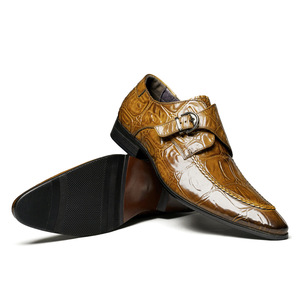 Nuevos Zapatos Oxford de Cuero para Hombre, Estilo Británico Casual de Lujo, Hechos a Mano, Impermeables, Color Verde Perenne, Cerrados, Sin Cordones, Formales, para Boda u Oficina - Product Image 4