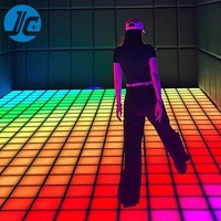 LED interactive pour éclairage au sol pour les jeux d'intérieur Dance Floor Multiple Players Home Use English